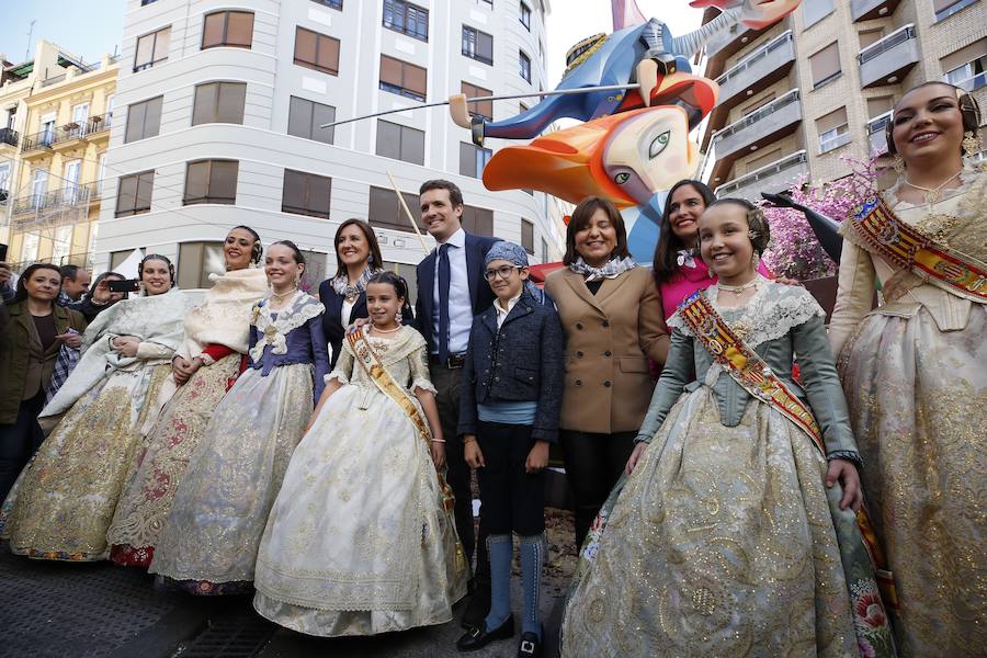 Fotos: Pablo Casado visita las Fallas