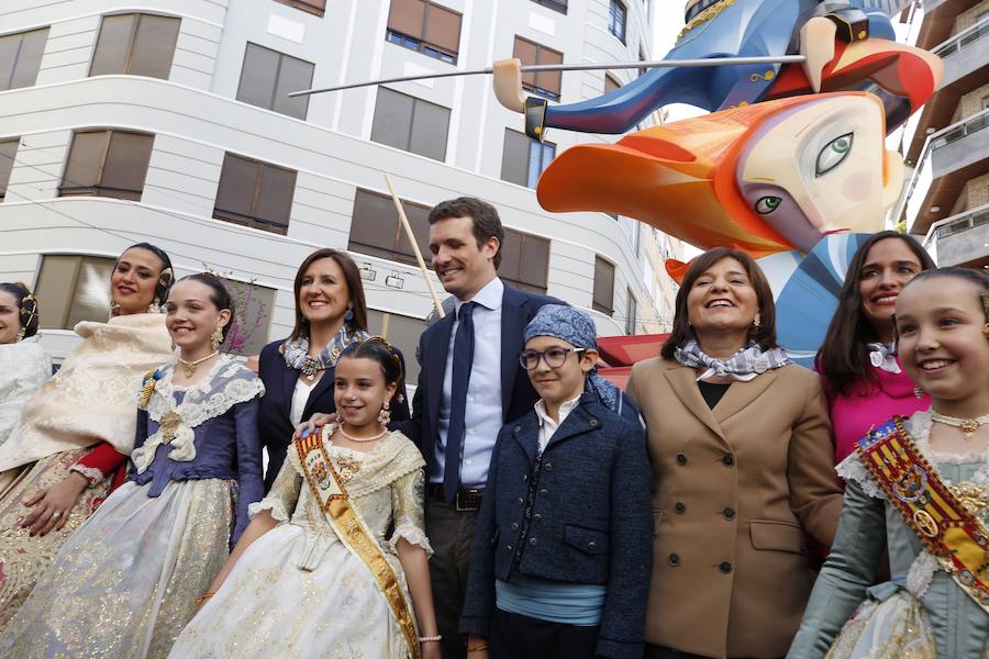 Fotos: Pablo Casado visita las Fallas