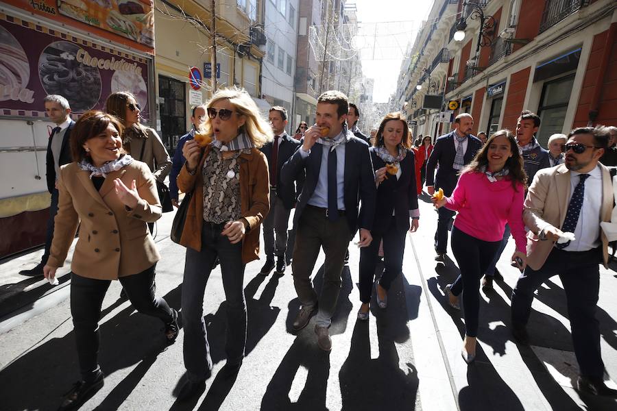 Fotos: Pablo Casado visita las Fallas