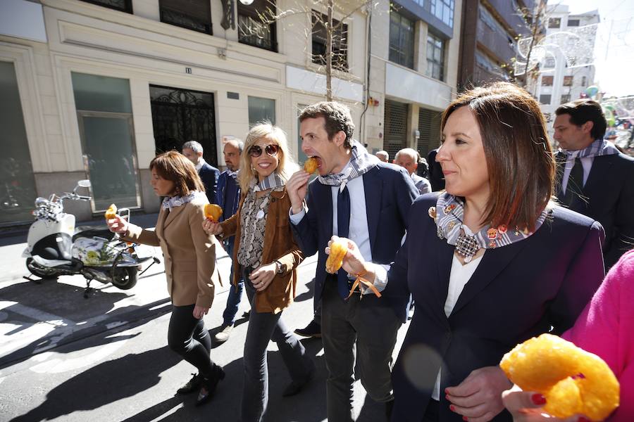 Fotos: Pablo Casado visita las Fallas