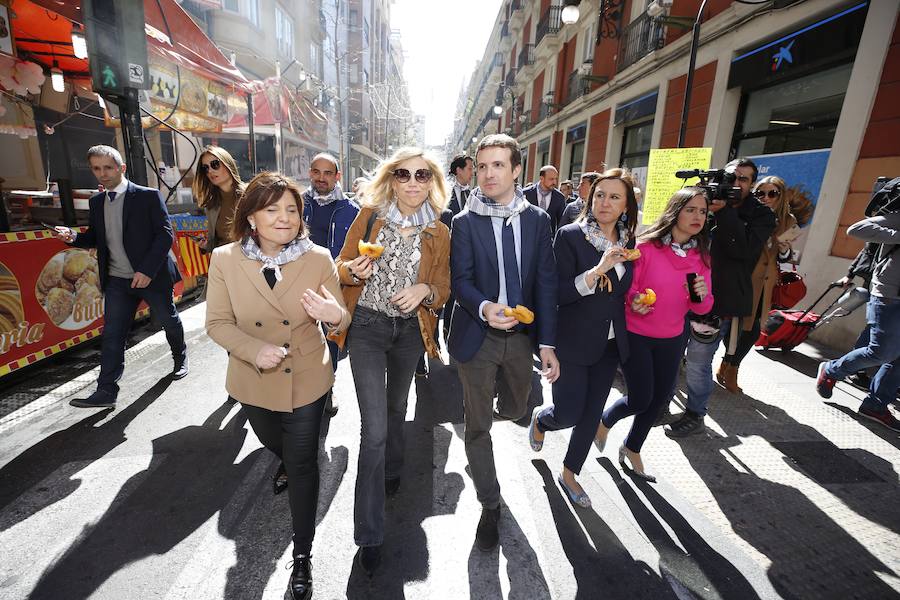 Fotos: Pablo Casado visita las Fallas