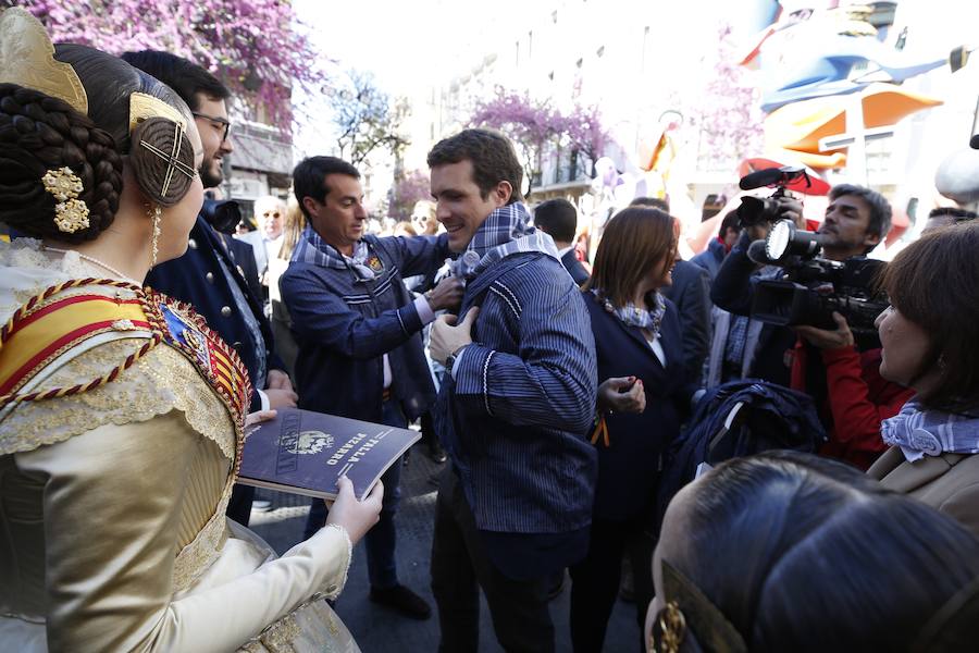 Fotos: Pablo Casado visita las Fallas