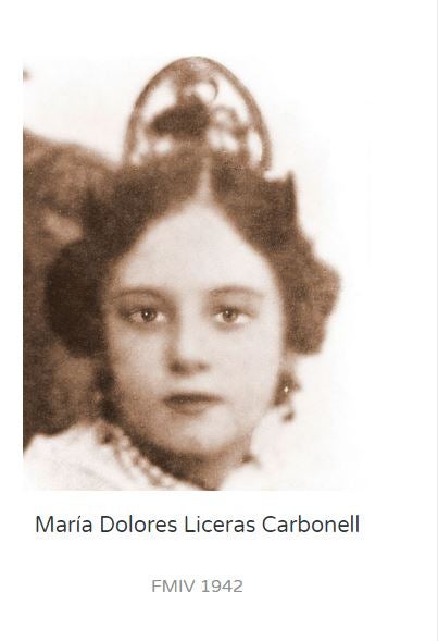 La primera fallera mayor infantil fue Teresa del Sacramento Agramunt y desde 1940 le han sucedido decenas de niñas que representaron a las Fallas con toda su alegría. Entre ellas, dos apellidos muy conocidos: Mari Carmen Martínez Bordiú Franco y Sonsoles Suárez Illana.