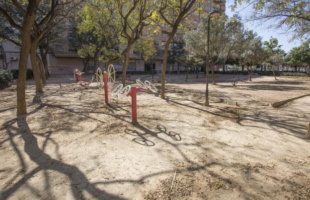 El parque Manuel Granero, esta semana. 