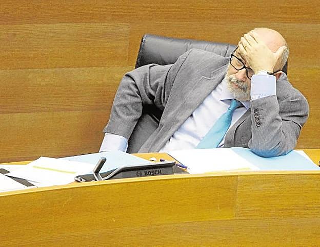 El conseller de Transparencia, Manuel Alcaraz. 