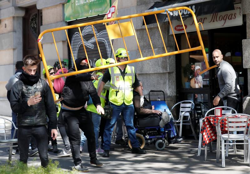 Fotos: Vox en Barcelona: Incidentes y varios detenidos independentistas