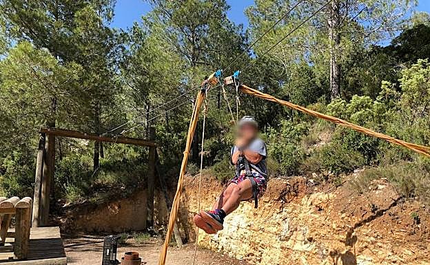 En la imagen, Sergio Requena, el joven fallecido en Enguera el pasado 24 de junio