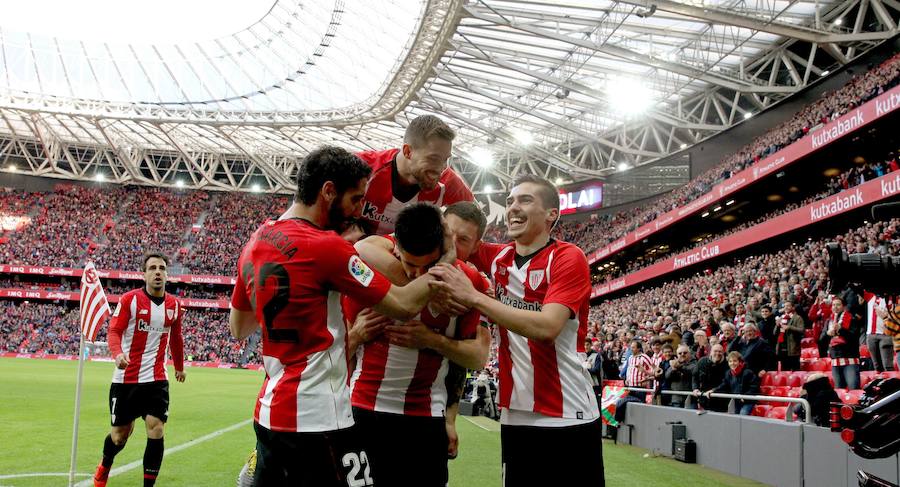 Estas son las fotos del partido de la jornada 30 de LaLiga en San Mamés