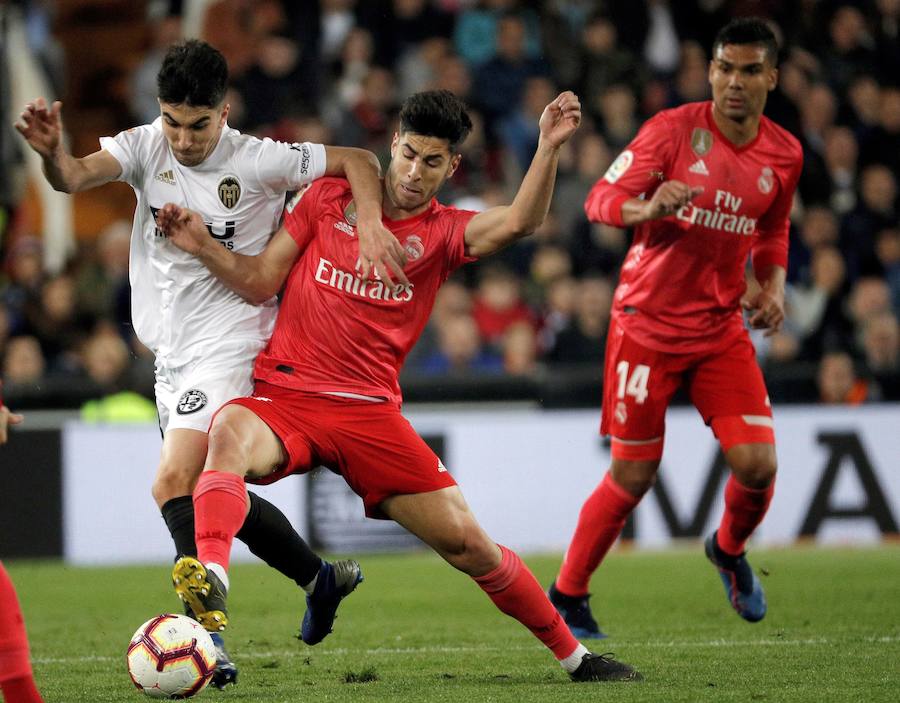 Las mejores fotos del partido de la jornada 30 de LaLiga en Mestalla