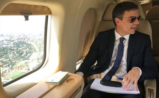 Viajes de Pedro Sáncez con el avión Falcon | Transparencia insiste en que el Gobierno publique los viajes de Sánchez con el Falcon