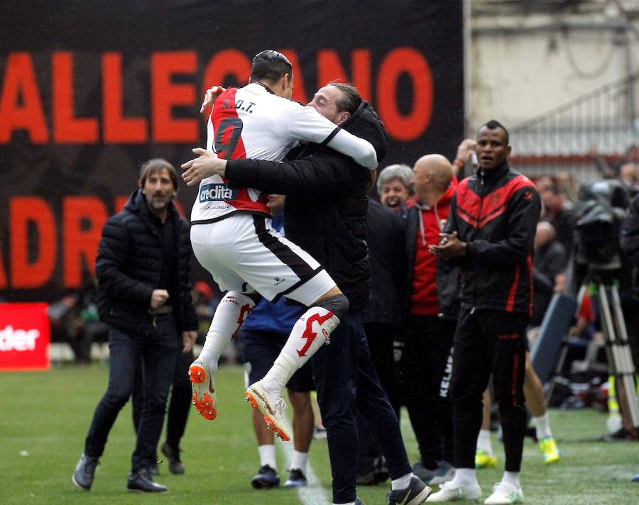 Estas son las mejores fotos que deja el partido de la jornada 31 de LaLiga en Vallecas