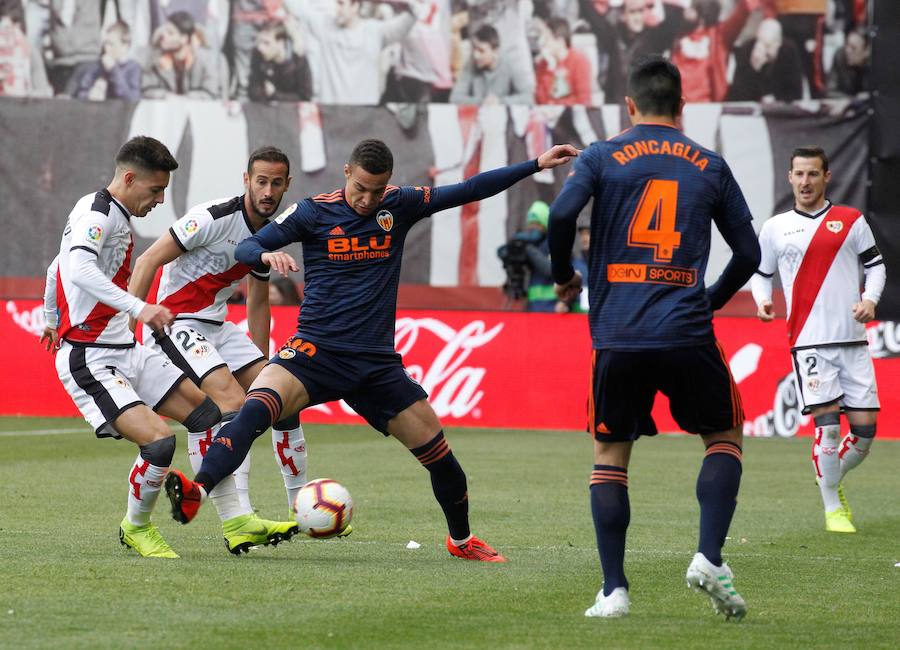 Estas son las mejores fotos que deja el partido de la jornada 31 de LaLiga en Vallecas