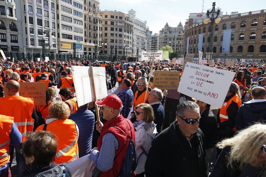 Fotos: Citricultures toman Valencia