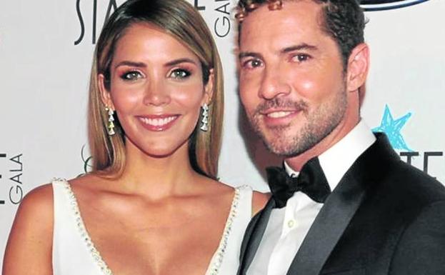 Rossana Zanneti y David Bisbal, que han sido padres por primera vez.