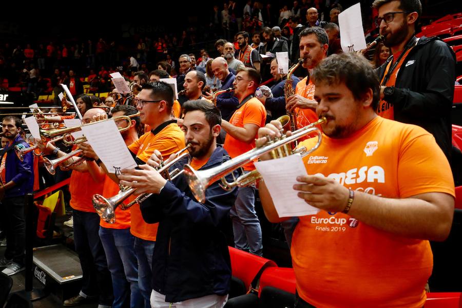 Las mejores fotos del primer partido de la final de EuroCup disputado en la Fonteta