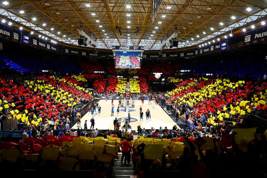 Las mejores fotos del primer partido de la final de EuroCup disputado en la Fonteta