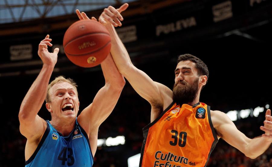 Las mejores fotos del primer partido de la final de EuroCup disputado en la Fonteta