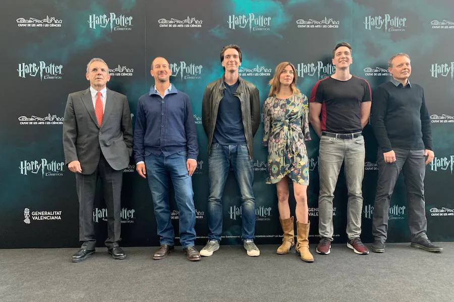 Alfombra roja de la inauguración oficial de la exposición de Harry Potter en Valencia en el Museo de las Ciencias Príncipe Felipe, en la Ciudad de las Artes y las Ciencias. 