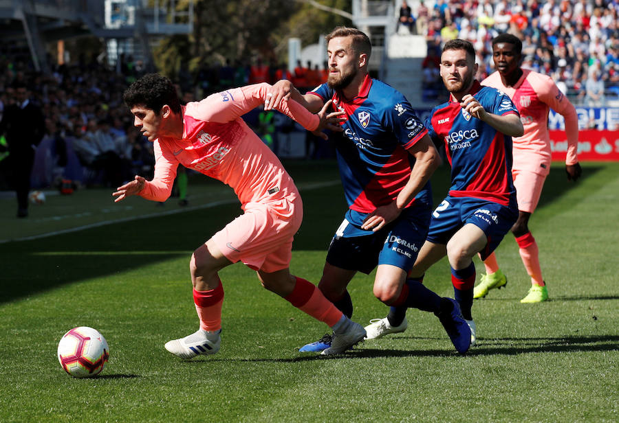 Fotos: Las mejores imágenes del Huesca-Barcelona