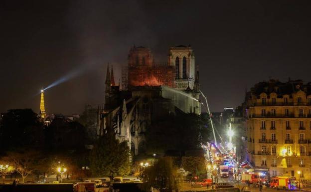 Las causas del incendio de Notre Dame en París: ¿el fuego fue accidental?