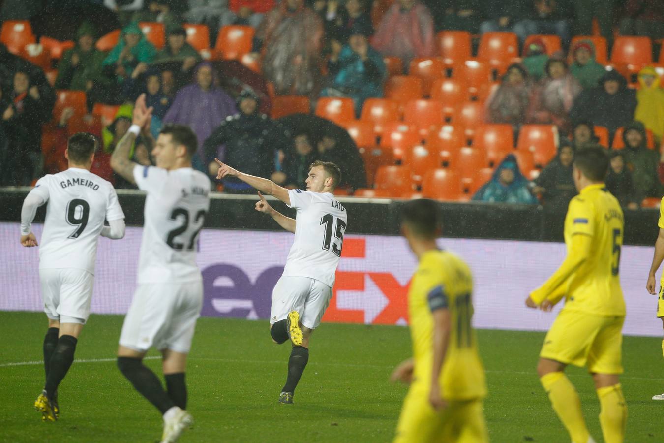 El Valencia CF jugará las semifinales de la Europa League 2018-2019 ante el Arsen de Unai Emery. El equipo de Marcelino superó en la vuelta en Mestalla por 2-0 al Villarreal, en unos cuartos de final encarrilados con el 1-3 de la ida.