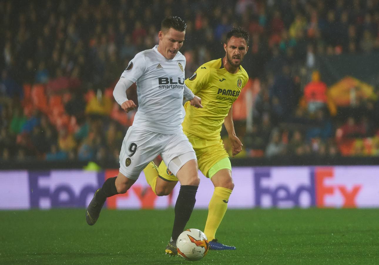 El Valencia CF jugará las semifinales de la Europa League 2018-2019 ante el Arsen de Unai Emery. El equipo de Marcelino superó en la vuelta en Mestalla por 2-0 al Villarreal, en unos cuartos de final encarrilados con el 1-3 de la ida.