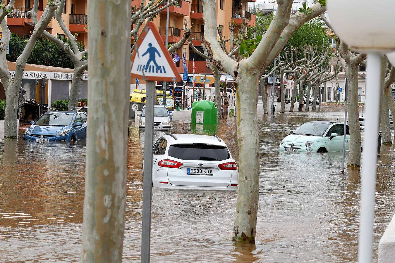 El temporal de lluvia y viento en la Comunitat Valenciana de esta Semana Santa ha finalizado este lunes por la tarde tras dejar registros históricos de lluvia, como los 302 litros por metro cuadrado en solo 24 horas en Xàbia / Jávea (Alicante)