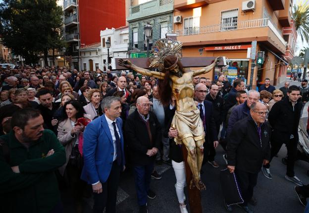 TRASLADO DEL CRISTO DEL SALVADOR