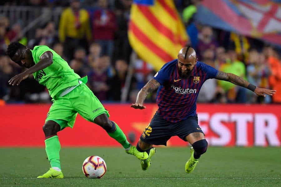 Las mejores fotos del partido de la jornada 35 de LaLiga en el Camp Nou. Un encuentro decisivo para ambos conjuntos