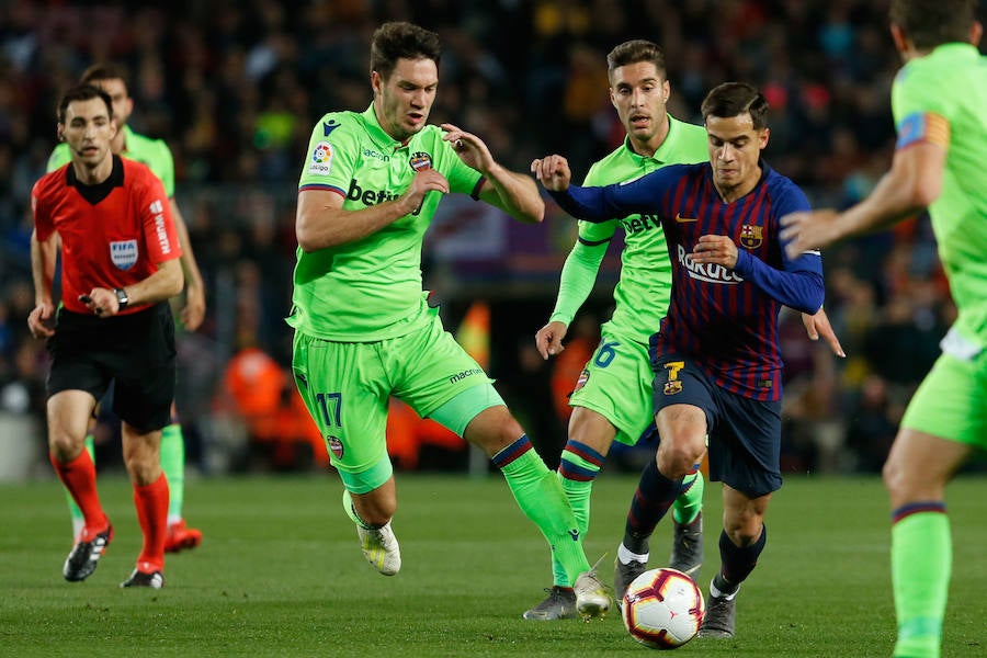 Las mejores fotos del partido de la jornada 35 de LaLiga en el Camp Nou. Un encuentro decisivo para ambos conjuntos