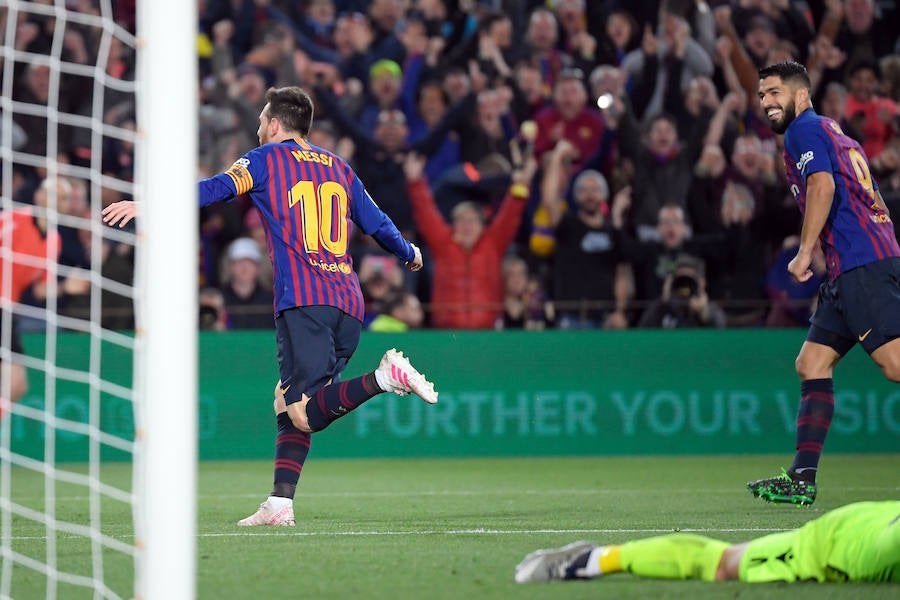 Las mejores fotos del partido de la jornada 35 de LaLiga en el Camp Nou. Un encuentro decisivo para ambos conjuntos