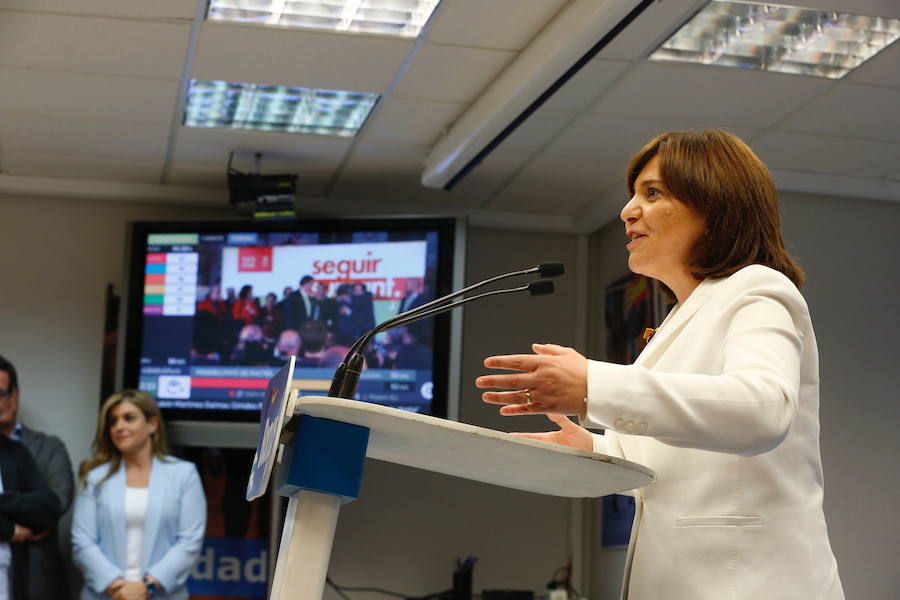 Fotos: Así espera el PP los resultados de las elecciones del 28A