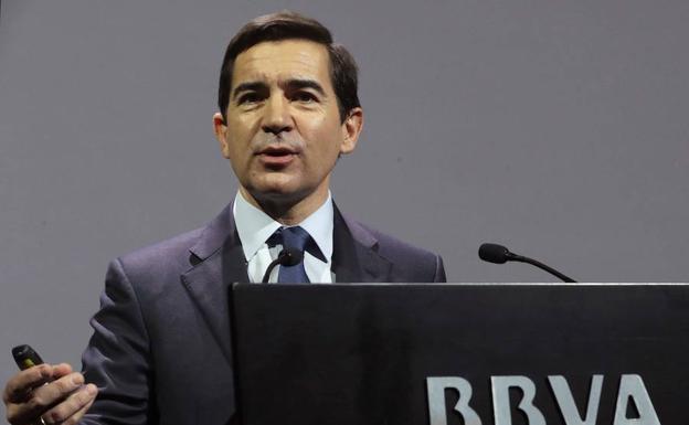 El consejero delegado de BBVA, Carlos Torres. 