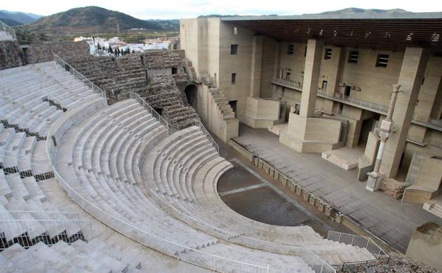 Teatro Romano de Sagunto, centro de recreaciones históricas del Festival 'Saguntum Invicta'.