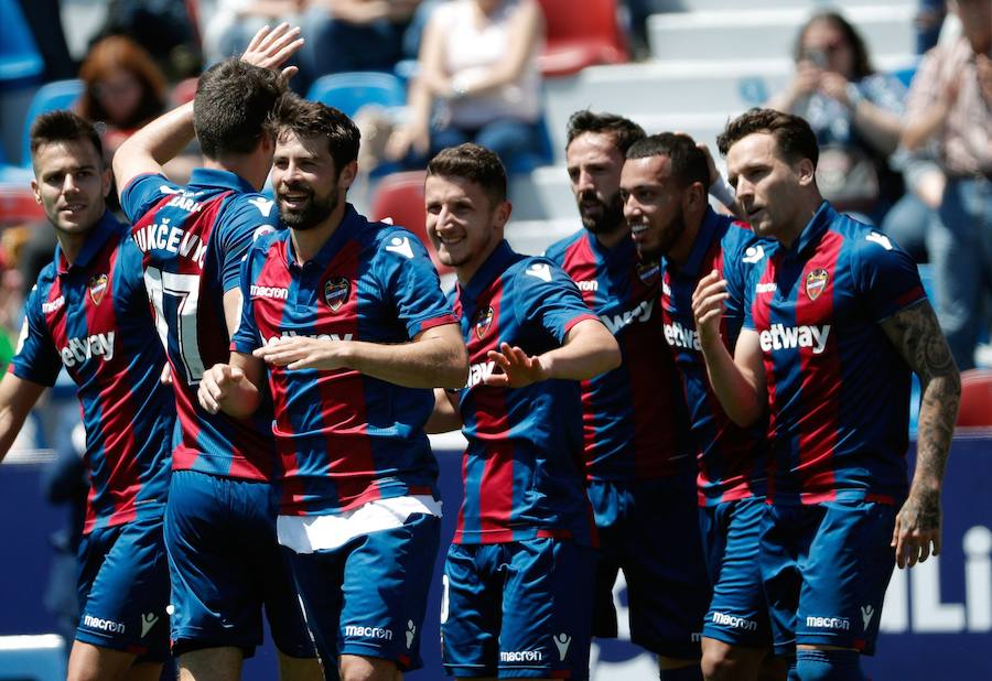 Las mejores fotos del encuentro de la jornada 36 de LaLiga disputado en el Ciutat