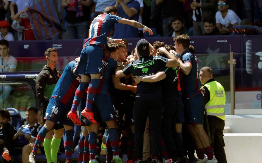 Las mejores fotos del encuentro de la jornada 36 de LaLiga disputado en el Ciutat