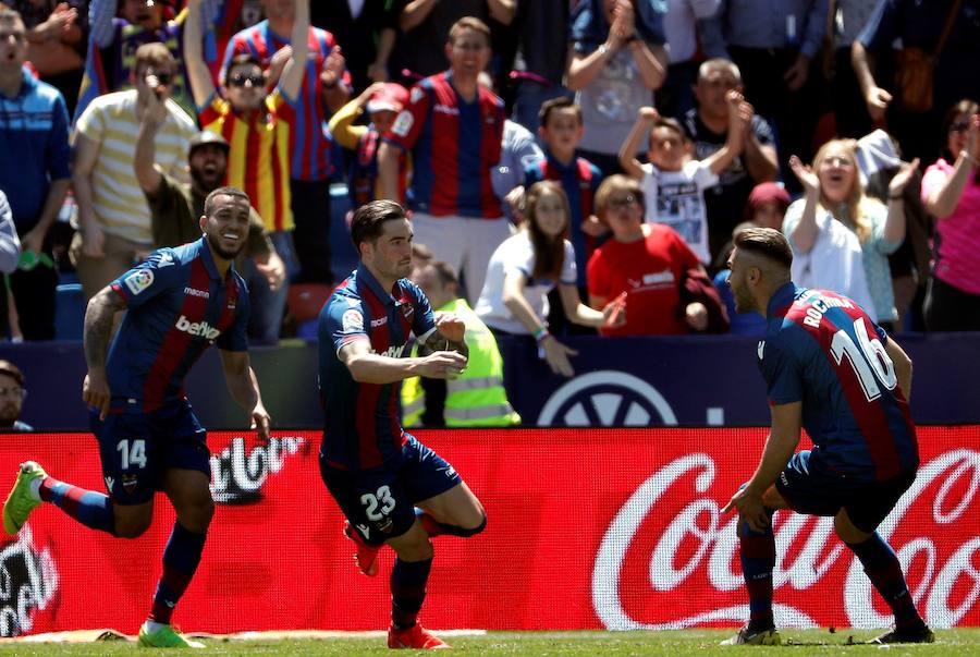 Las mejores fotos del encuentro de la jornada 36 de LaLiga disputado en el Ciutat