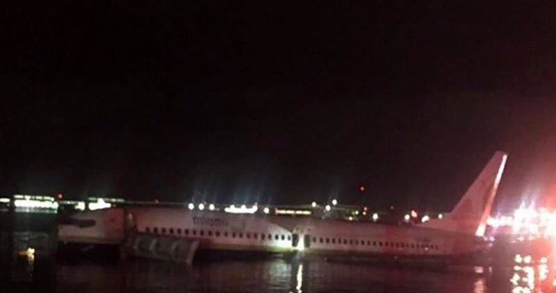 El vuelo venía de Guantánamo