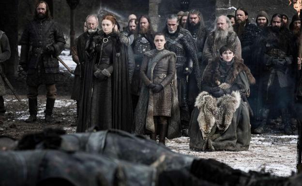 Los Stark en Invernalia.