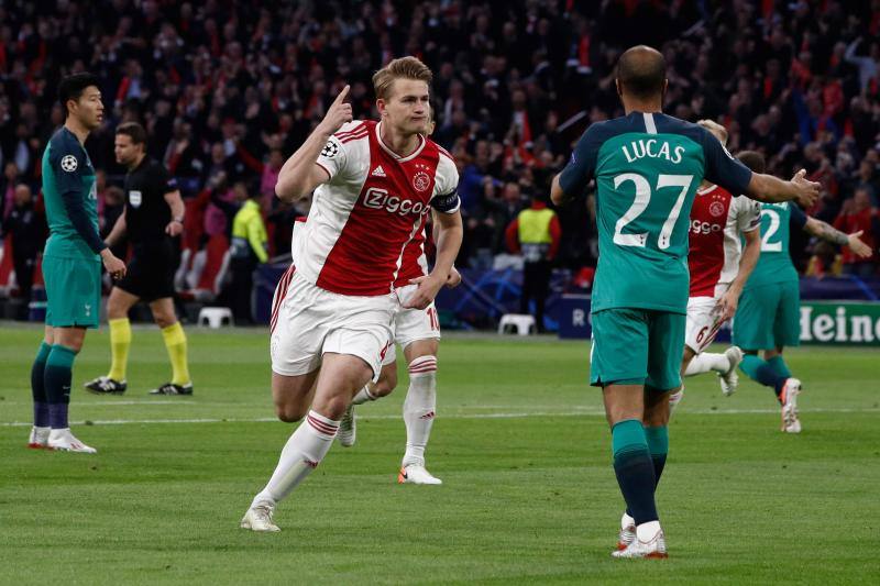 El Ajax y el Tottenham se enfrentaron en el Johan Cruyff Arena, en la vuelta de semifinales de la Liga de Campeones.