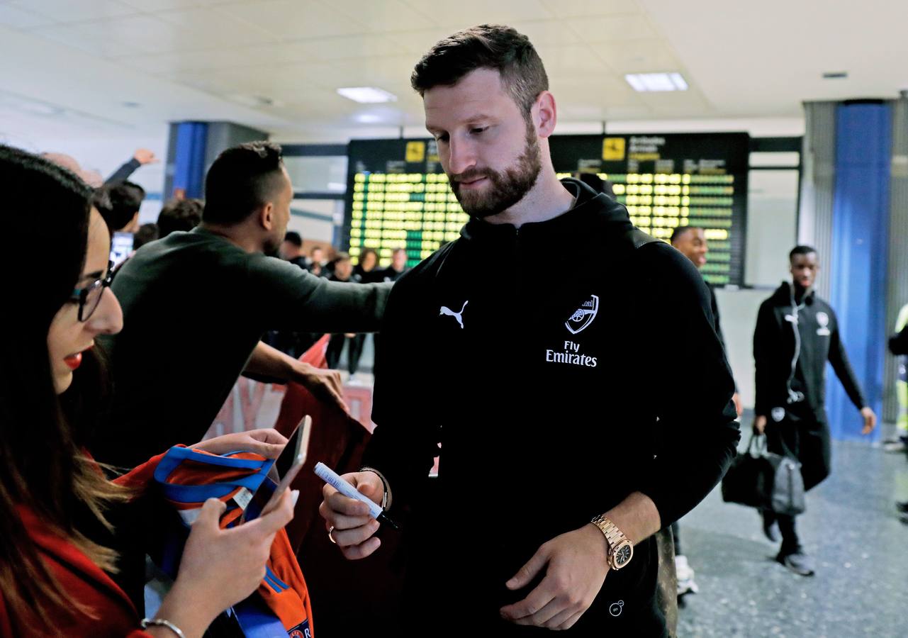 El Arsenal ha aterrizado en Valencia este miércoles y se ha entrenado esta tarde en Mestalla de cara al partido de vuelta de la semifinal de la UEFA Europa League 2018-2019. Marcelino y Gayà por un lado y Unai Emery y Petr Cech por otro han protagonizado las ruedas de prensa previas al choque.