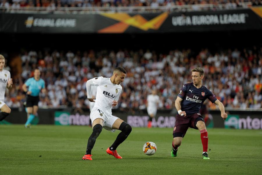 Las mejores fotos del partido de vuelta de semifinales de Europa League disputado en Mestalla