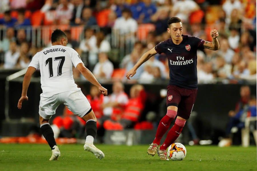 Las mejores fotos del partido de vuelta de semifinales de Europa League disputado en Mestalla