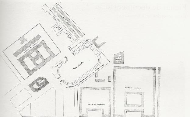 Proyecto ofrecido al Ministerio de Guerra para mantener los edificios bajo tutela militar.