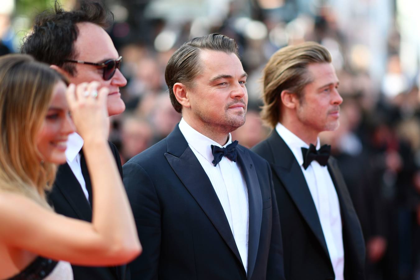 «Érase una vez en... Hollywood», de Quentin Tarantino, era una de las películas más esperadas del Festival de Cannes, y su alfombra roja este martes antes del estreno no decepcionó, con Leonardo DiCaprio y Brad Pitt como dos de los actores más aclamados. Completó el trío Margot Robbie.