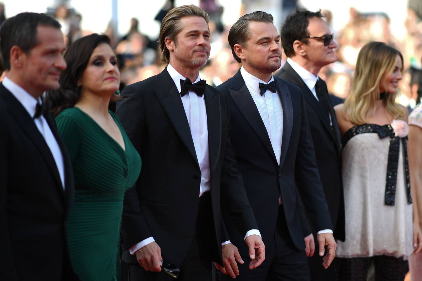 «Érase una vez en... Hollywood», de Quentin Tarantino, era una de las películas más esperadas del Festival de Cannes, y su alfombra roja este martes antes del estreno no decepcionó, con Leonardo DiCaprio y Brad Pitt como dos de los actores más aclamados. Completó el trío Margot Robbie.