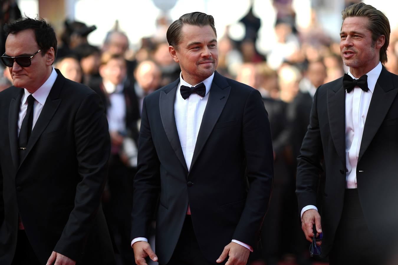 «Érase una vez en... Hollywood», de Quentin Tarantino, era una de las películas más esperadas del Festival de Cannes, y su alfombra roja este martes antes del estreno no decepcionó, con Leonardo DiCaprio y Brad Pitt como dos de los actores más aclamados. Completó el trío Margot Robbie.