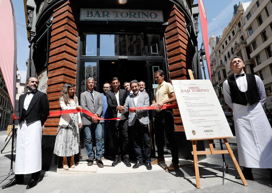 El Valencia CF y Amstel recrean el mítico local de los años 20 donde se fundó el club