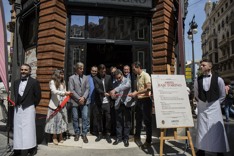 El Valencia CF y Amstel recrean el mítico local de los años 20 donde se fundó el club