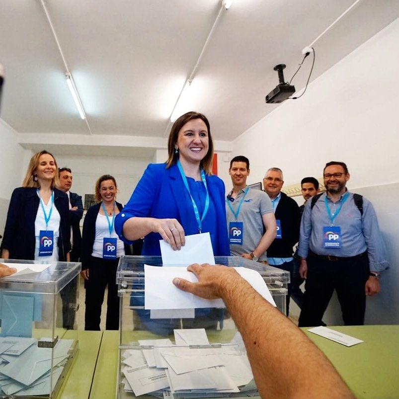 María José Català, candidata a la Alcaldía de Valencia por el Partido Popular